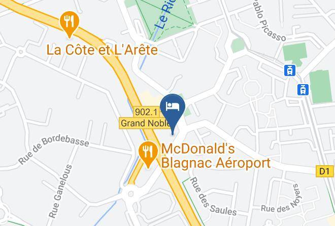 Haute Garonne - Holiday Inn Toulouse Airport Maps