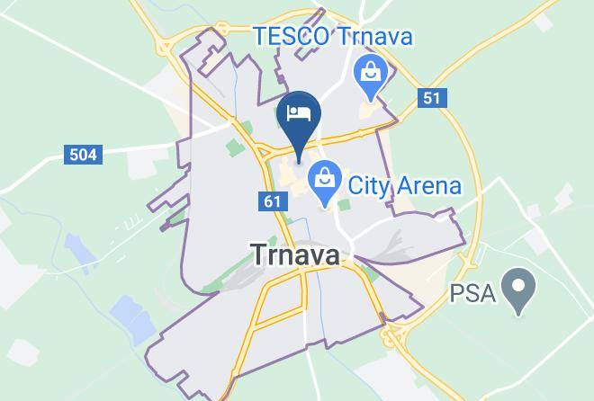 Trnava - Holiday Inn Trnava Maps