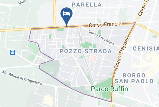 Turin - Holiday Inn Turin Corso Francia Maps