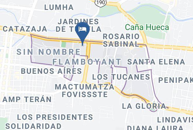 Tuxtla Gutierrez - Holiday Inn Tuxtla Gutierrez Maps