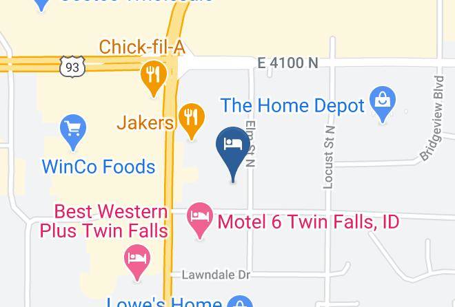 Twin Falls - Holiday Inn Twin Falls Maps
