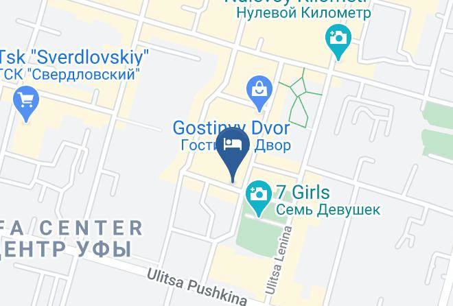 Holiday Inn Ufa Map