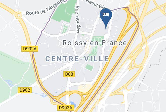 Val D Oise - Holiday Inn Maps