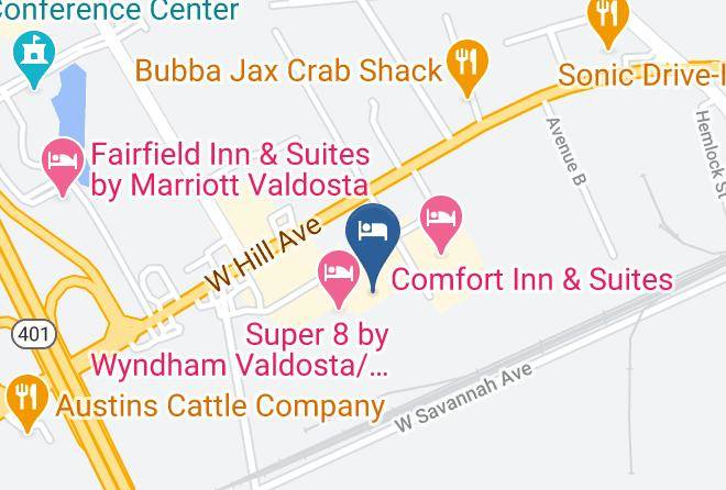 Lowndes - Holiday Inn Valdosta Conference Center Maps