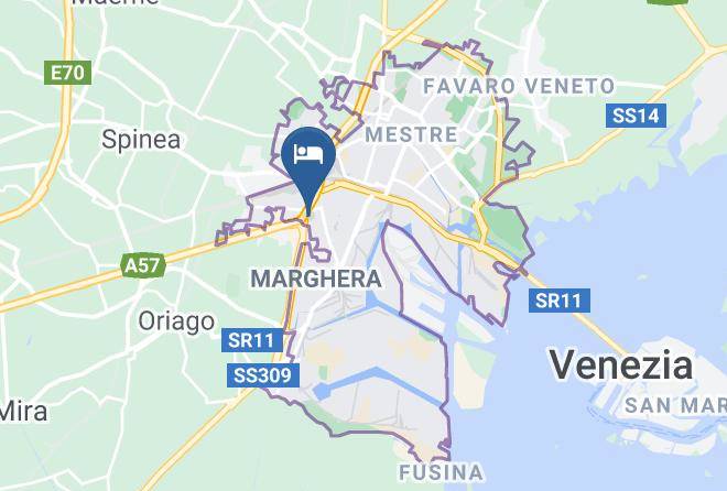 Venice - Holiday Inn Venice Mestre Marghera Maps