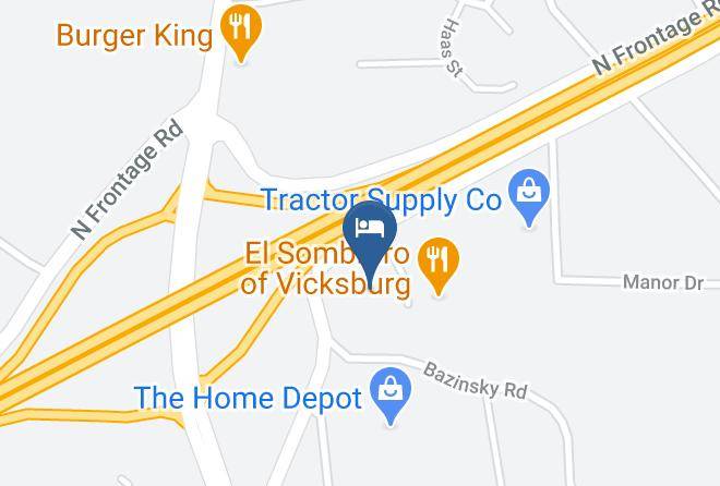 Warren - Holiday Inn Vicksburg Maps