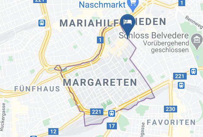 Vienna Margareten - Holiday Inn Vienna City Maps