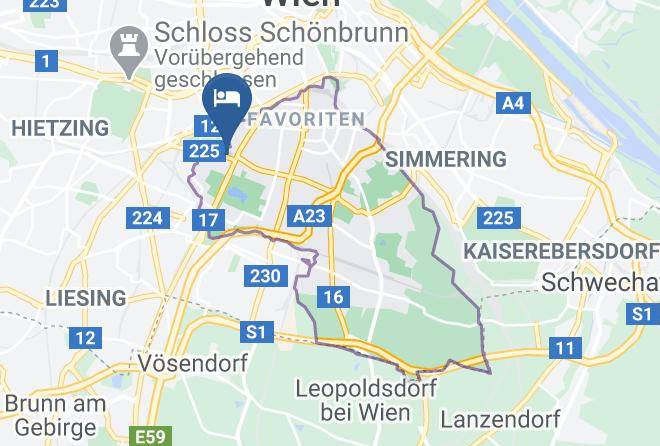 Vienna Favoriten - Holiday Inn Vienna South Maps