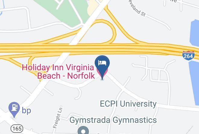Virginia Beach City - Holiday Inn Virginia Beach Norfolk Maps
