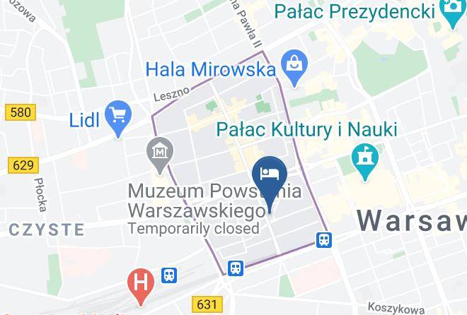 Warsaw - Holiday Inn Warsaw City Centre Maps