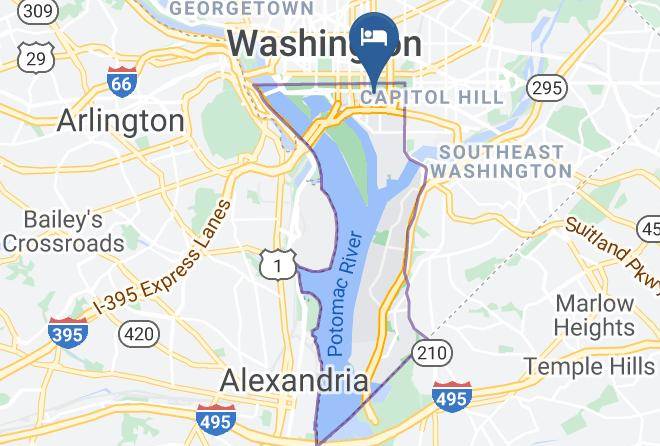 City Of Washington - Holiday Inn Washington Capitol Natl Mall Maps