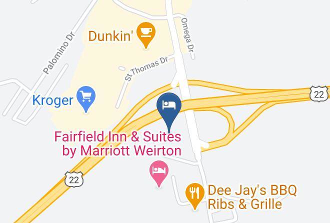 Brooke - Holiday Inn Weirton Maps