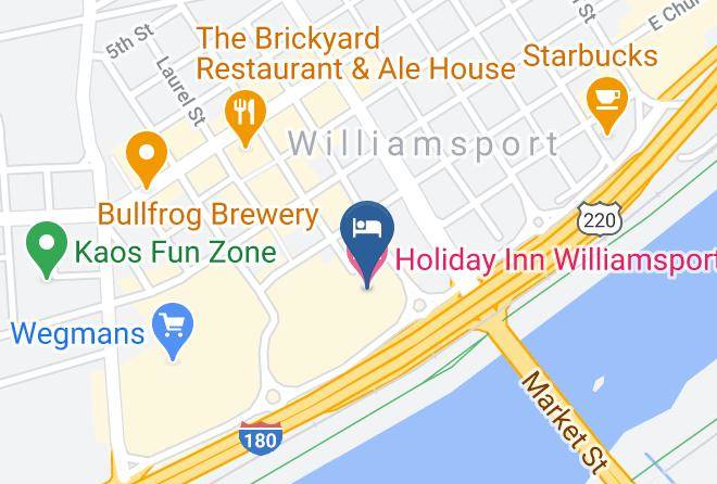 Lycoming - Holiday Inn Williamsport Maps