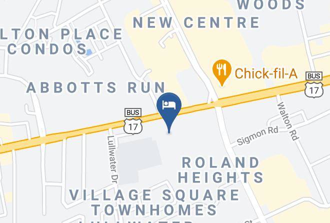 Holiday Inn Wilmington Market St Map