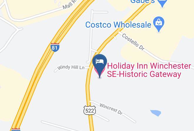 Frederick - Holiday Inn Winchester Se Historic Gateway Maps