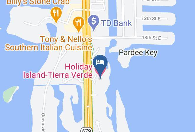 Holiday Island Tierra Verde Map