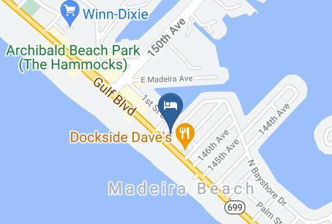 Pinellas - Holiday Isles Resort Maps