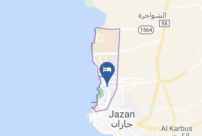 Jazan - Holiday Jazan Hotel Maps