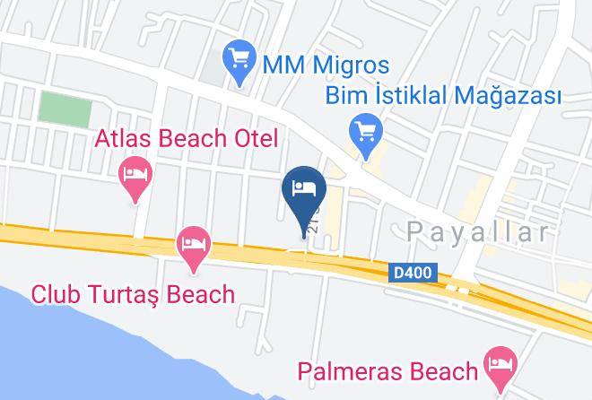 Konakli - Holiday Line Hotel Maps