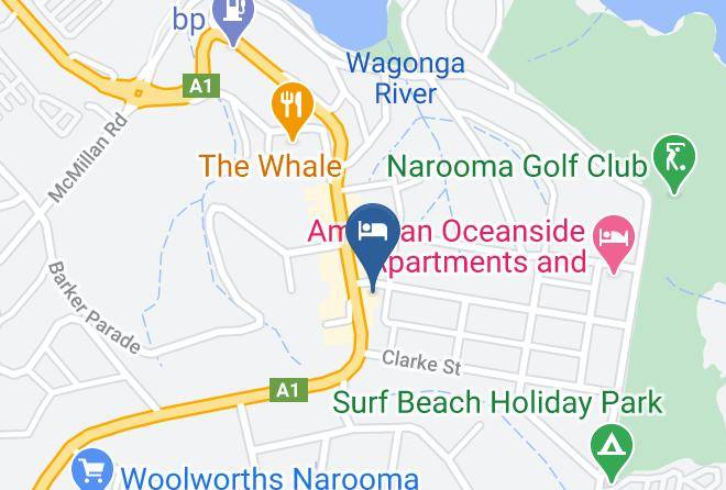 Eurobodalla - Holiday Lodge Motor Inn Maps