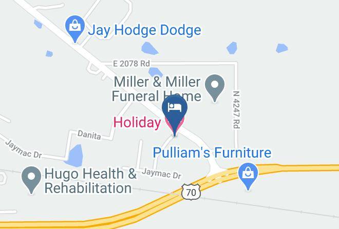 Choctaw - Holiday Motel Maps