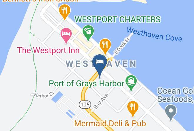 Grays Harbor - Holiday Motel Maps