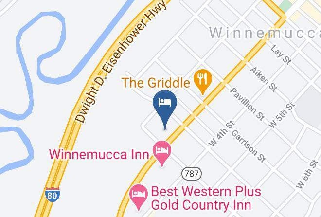 Humboldt - Holiday Motel Winnemucca Maps