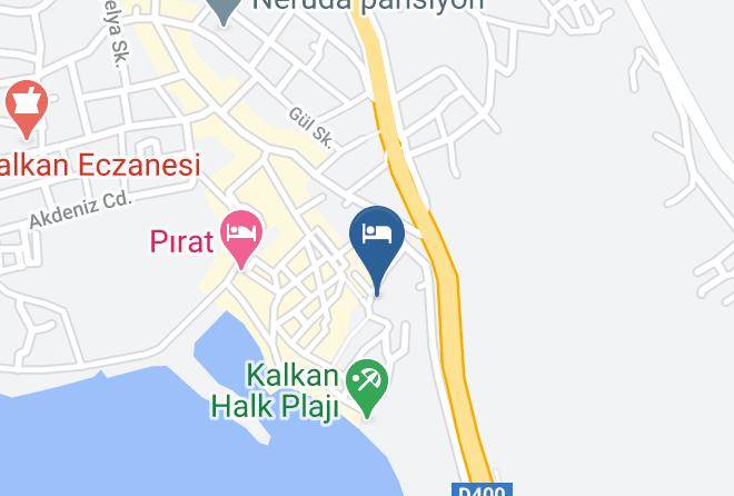Kas - Holiday Pansiyon Maps