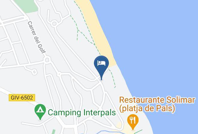 Girona - Holiday Park Les Dunes 3 Dorm Maps