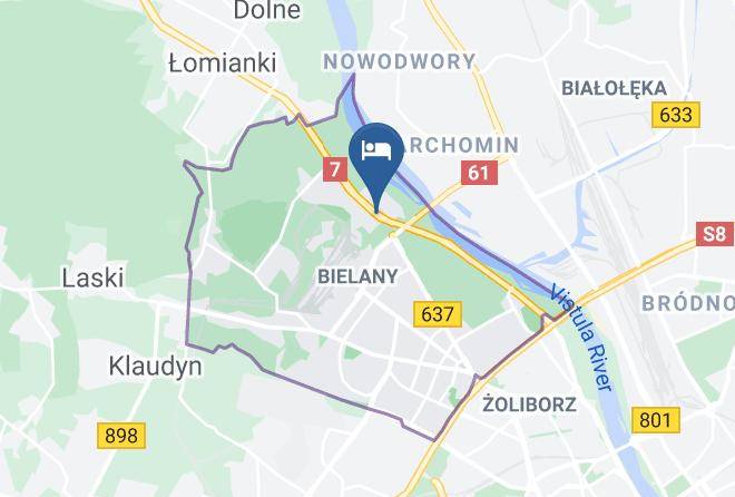 Warsaw - Holiday Park Warszawa Maps