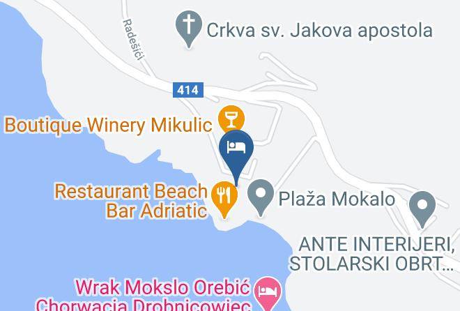 Orebic - Holiday Resort Adriatic Maps