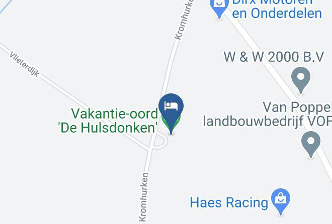 Vakantie Oord 'de Hulsdonken' Map