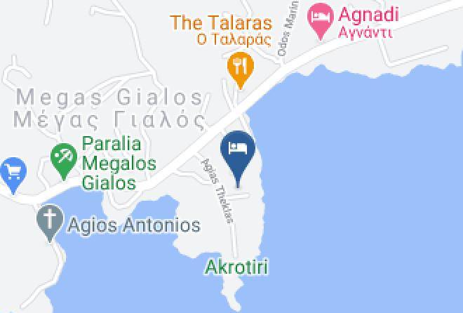 Syros - Holiday Resort In Syros Cylcades Maps