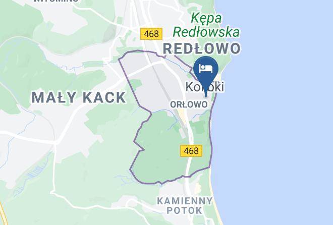 Gdynia - Holiday Resort Kropeczka Maps