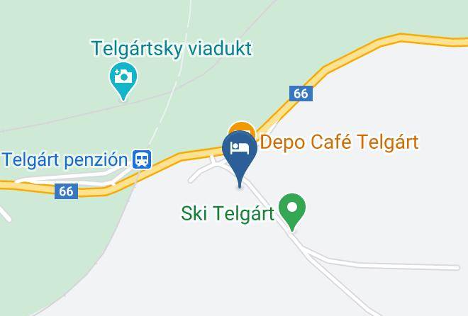 Brezno - Holiday Resort Telgart Maps