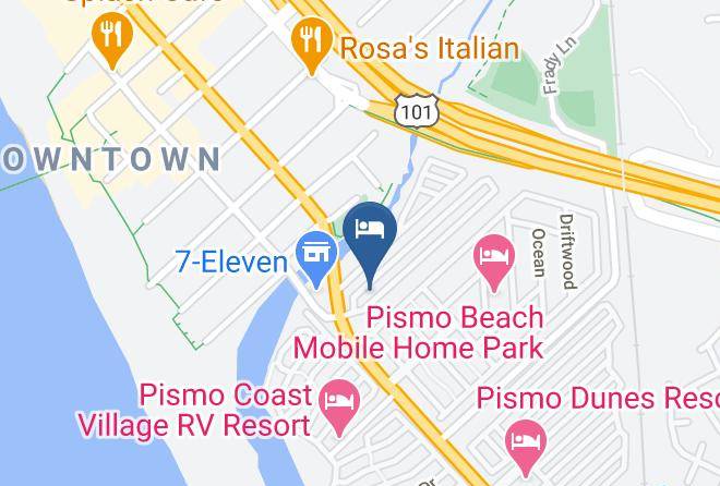 San Luis Obispo - Holiday Rv Park Maps