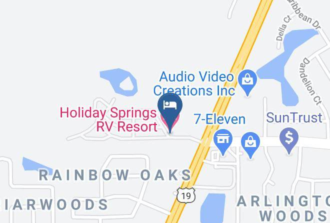 Hernando - Holiday Springs Rv Resort Maps