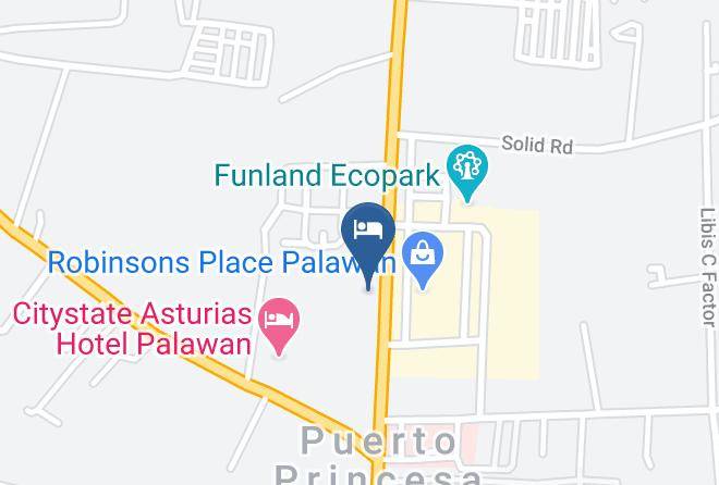 Palawan - Holiday Suites Palawan Maps