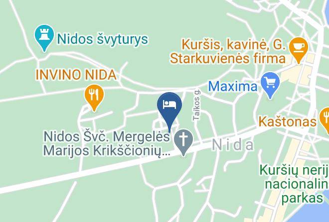 Neringa - Holiday Terrace Nida Maps