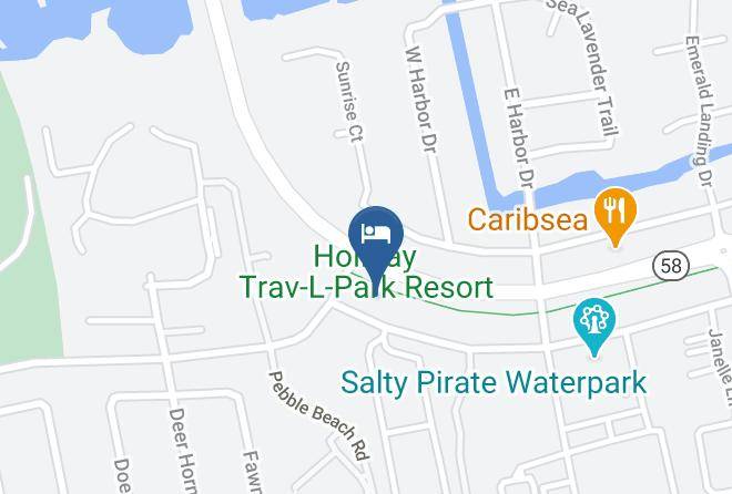 Carteret - Holiday Trav L Park Resort Maps