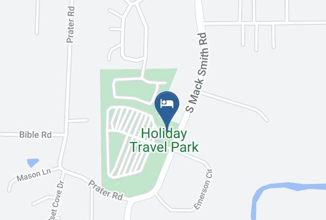 Holiday Travel Park Of Chattanooga Map
