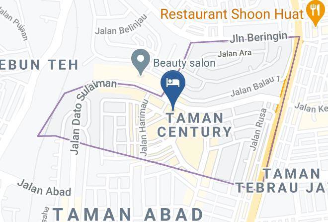 Holiday Villa Johor Bahru City Centre Map