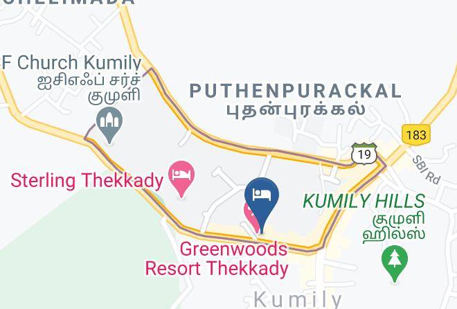 Peerumade - Holiday Vista Maps