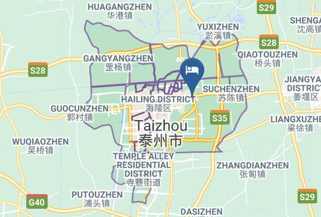 Taizhou - Holiday Yangguang Express Hotel Maps