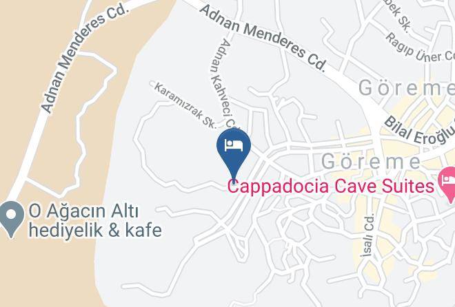 Goreme - Holidayflintstones Cave Hotel Maps