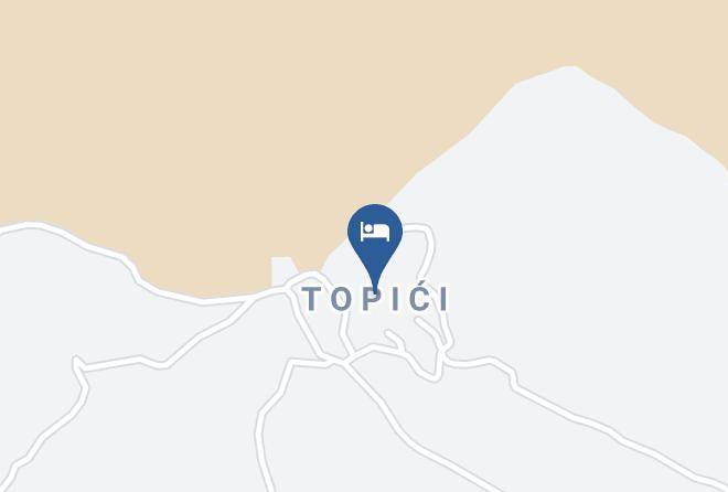 Baska Voda - Holidayhome Topolina Maps