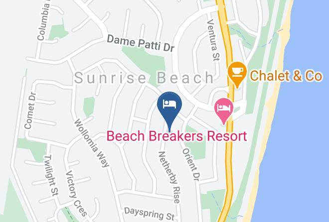 Noosa - Holidayhomes Noosa Coast Along Maps