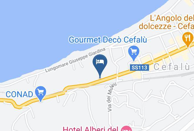 Palermo - Holidays Cefalu Maps