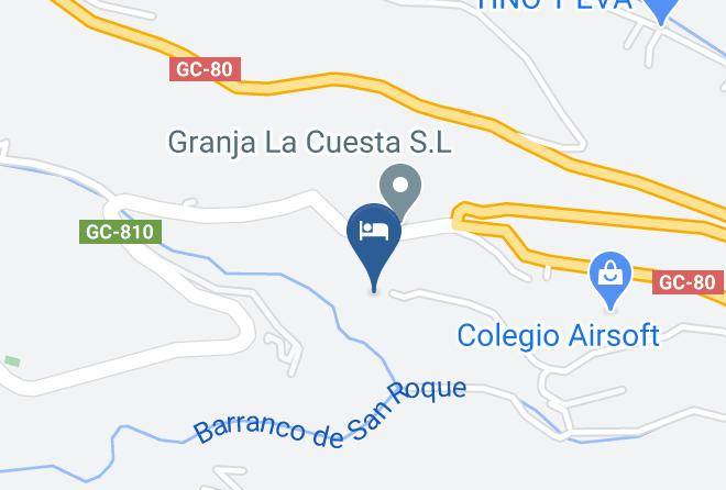 Las Palmas - Holidays Flat Finca Oasis Maps