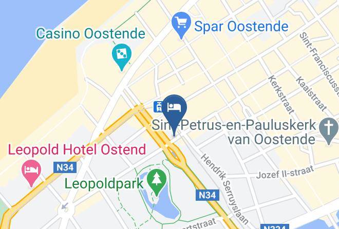 West Flanders - Holidaysuite Mathilda Maps